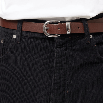 Sunflower, Bælte, Simple Belt 2,5cm, Brown