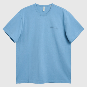 Sunflower, T-shirt, Logo Tee, Blue