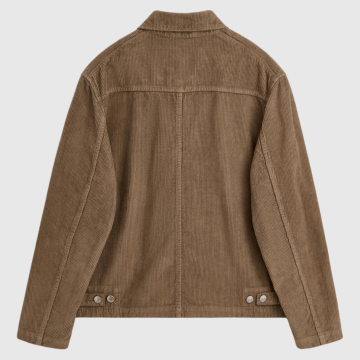 Sunflower, Overshirt, Worker Jacket, Taupe 