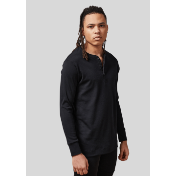 Victory Essentials, Undertøj, Cooper LS Henley, Black 
