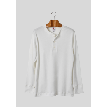 Victory Essentials, Undertøj, Karl LS Henley 230, Off White